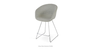 Tribeca Wire Stools - available in various heights | Image 3 | InSTYLE Home & Rugs