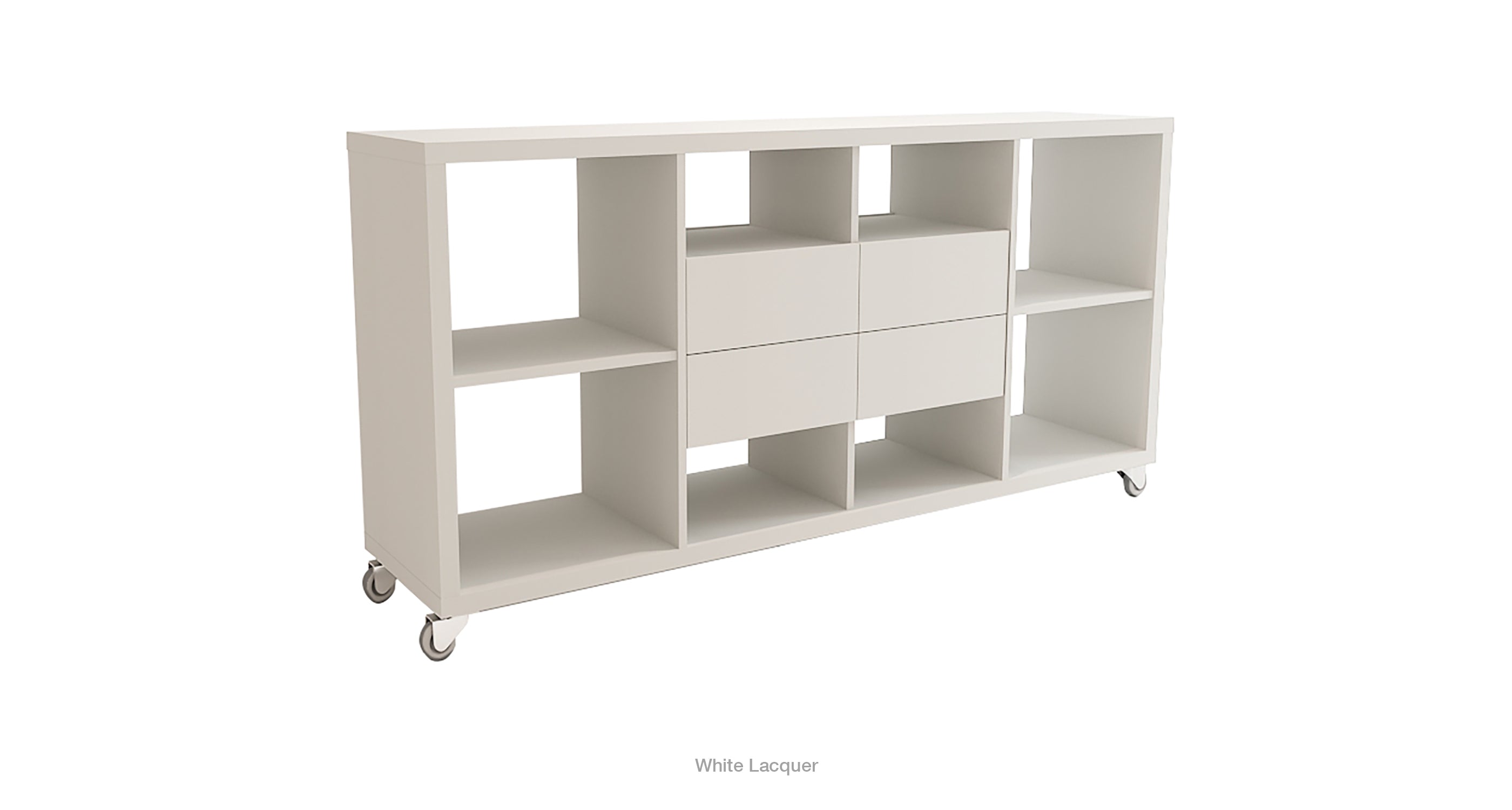 Malta Bookcase W Drawers - versatile drawer unit for office, bedroom, or living space | Image 4 | InSTYLE Home & Rugs