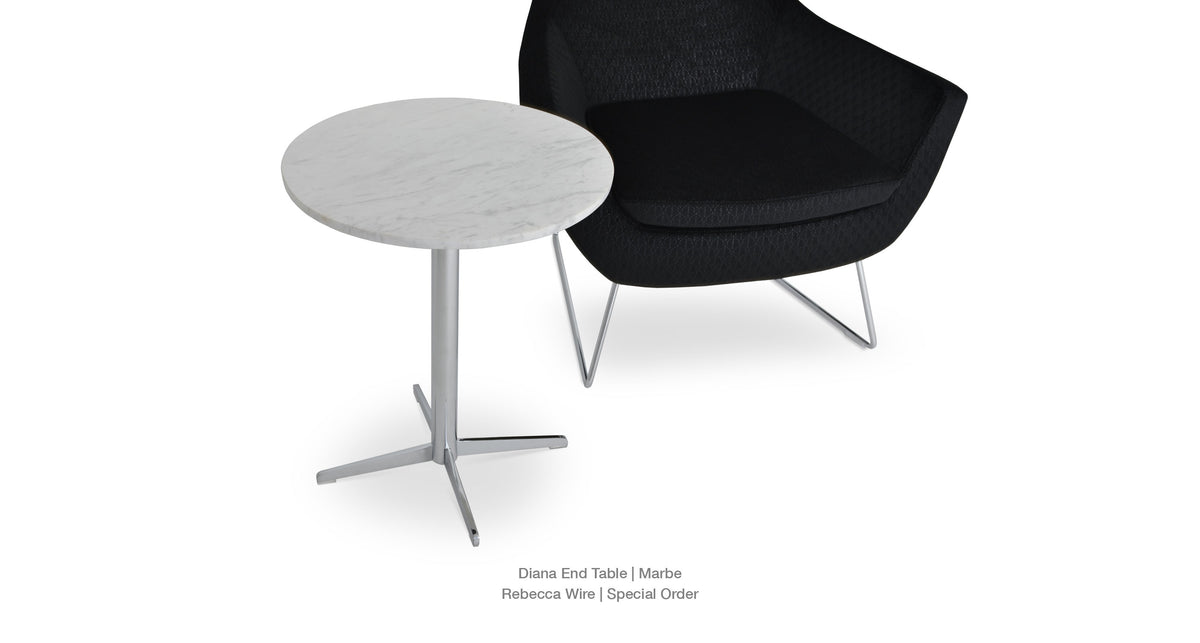 Diana End Table - contemporary end table for sofas | Image 23 | InSTYLE Home & Rugs
