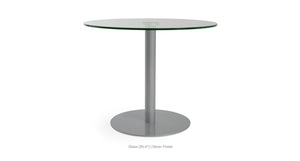 Tango Glass Dining Table - comfortable dining experience | Image 2 | InSTYLE Home & Rugs