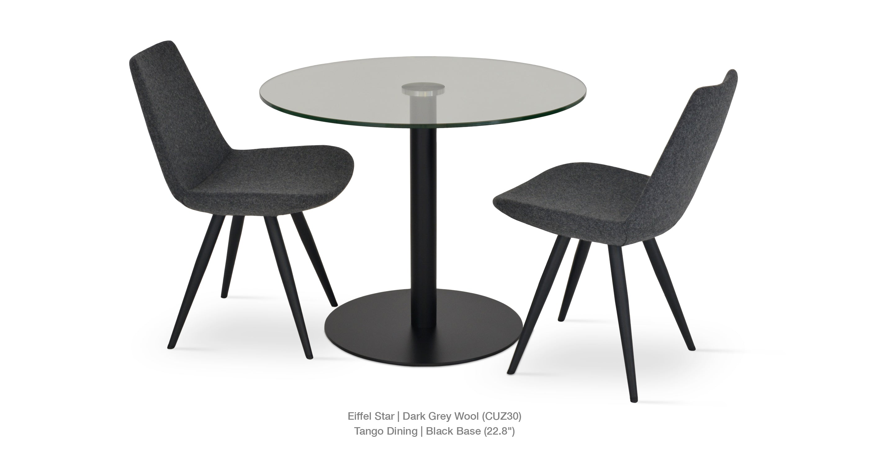 Tango Glass Dining Table - comfortable dining experience | Image 18 | InSTYLE Home & Rugs