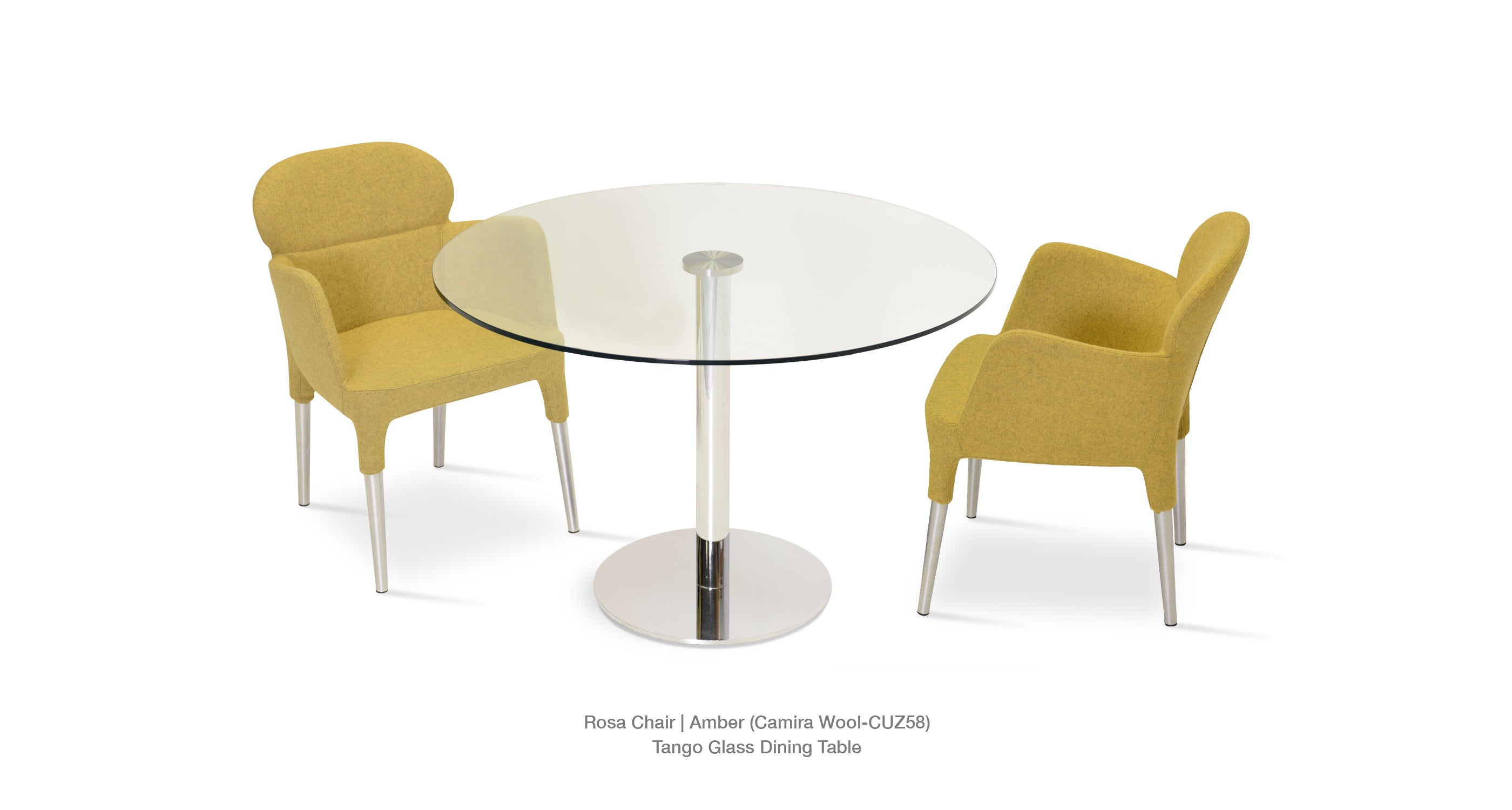 Tango Glass Dining Table - comfortable dining experience | Image 20 | InSTYLE Home & Rugs