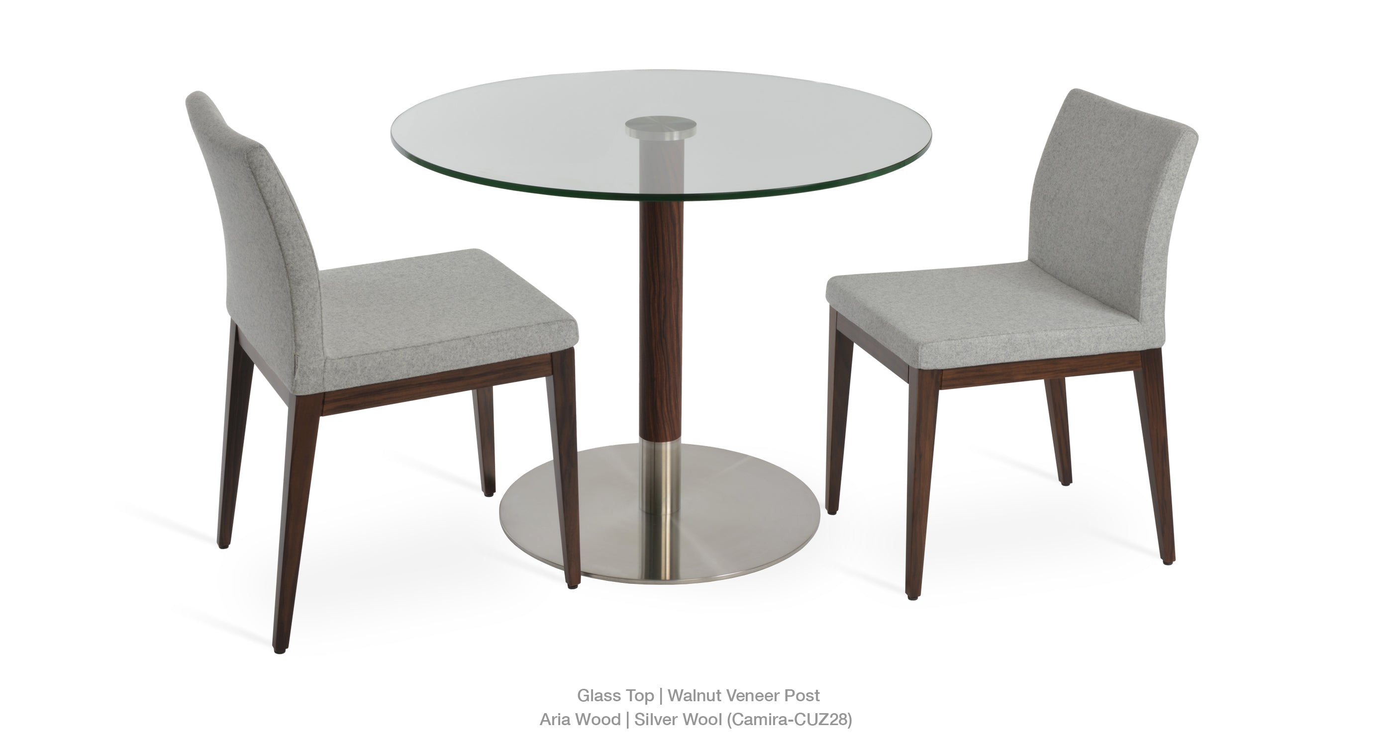 Tango Glass Dining Table - comfortable dining experience | Image 23 | InSTYLE Home & Rugs