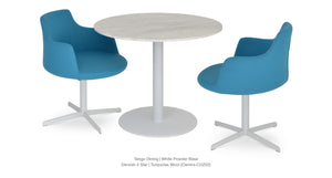 Tango Marble Dining Table - elegant seating for dining areas | Image 33 | InSTYLE Home & Rugs