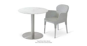 Tango Marble Dining Table - elegant seating for dining areas | Image 46 | InSTYLE Home & Rugs