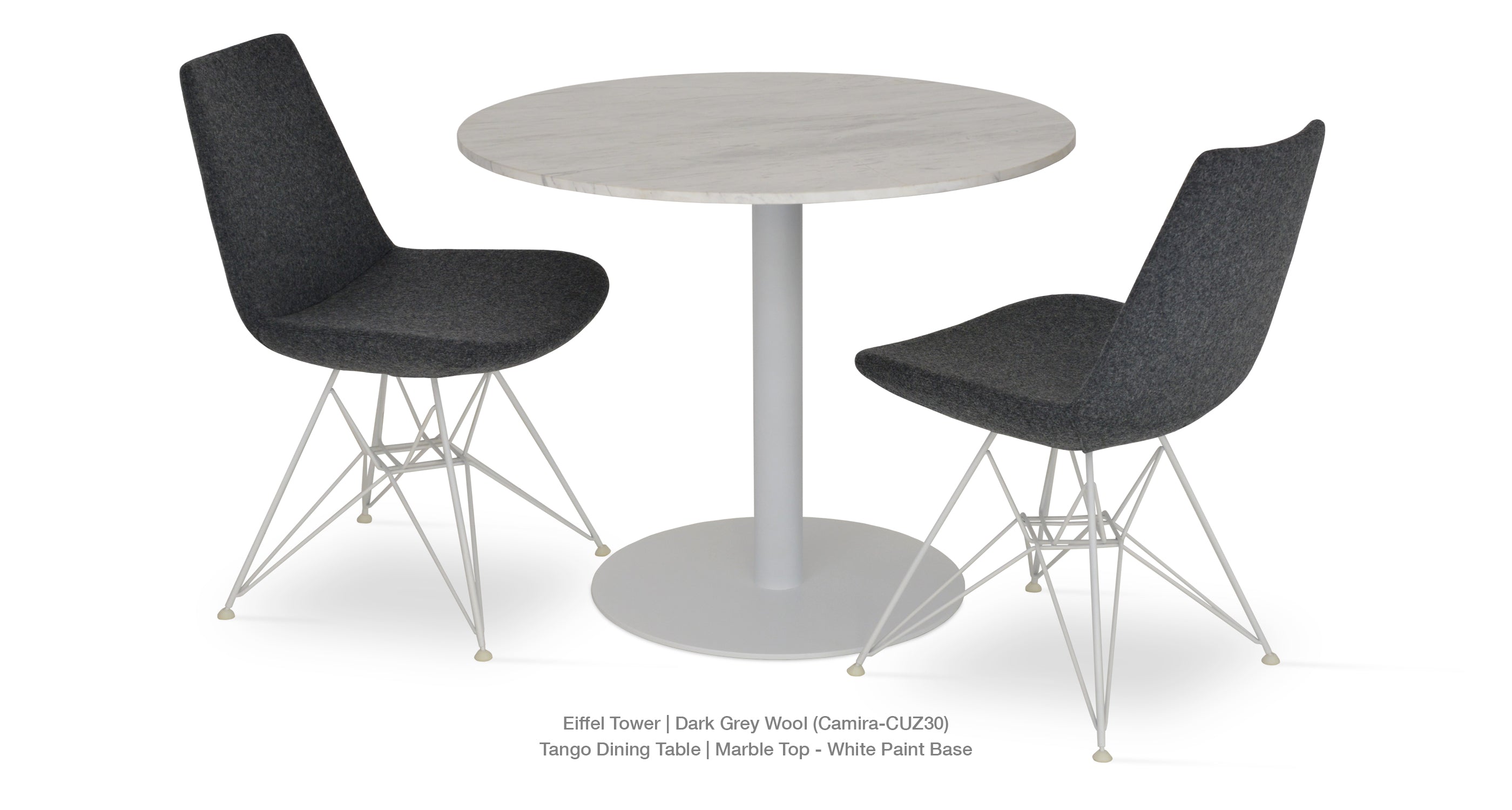 Tango Marble Dining Table - elegant seating for dining areas | Image 50 | InSTYLE Home & Rugs