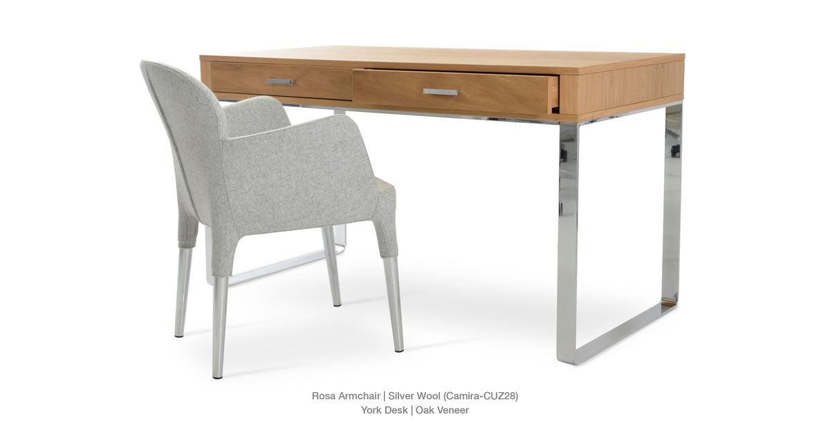 York Desk - perfect for work or study | Image 9 | InSTYLE Home & Rugs