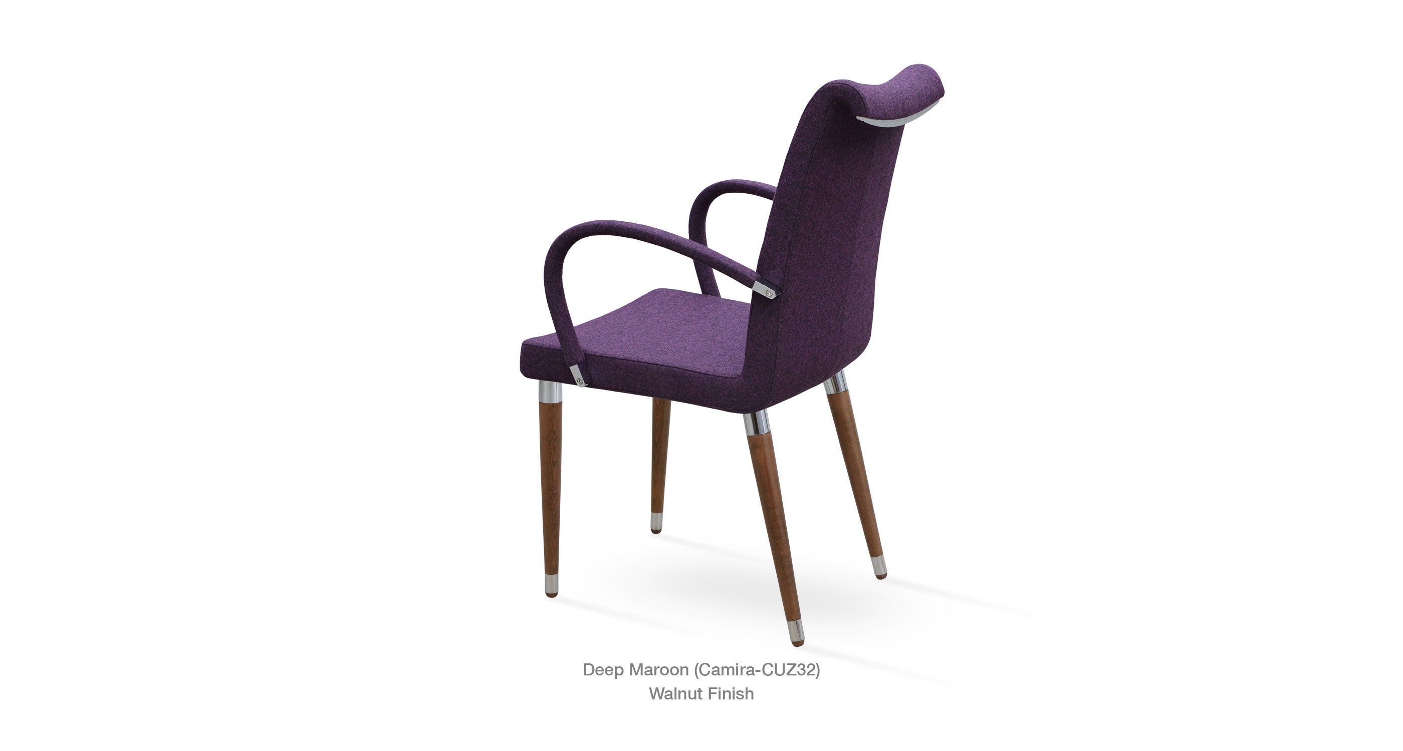 Tulip Arm Ana Chair - comfortable seating for dining and office spaces | Image 4 | InSTYLE Home & Rugs