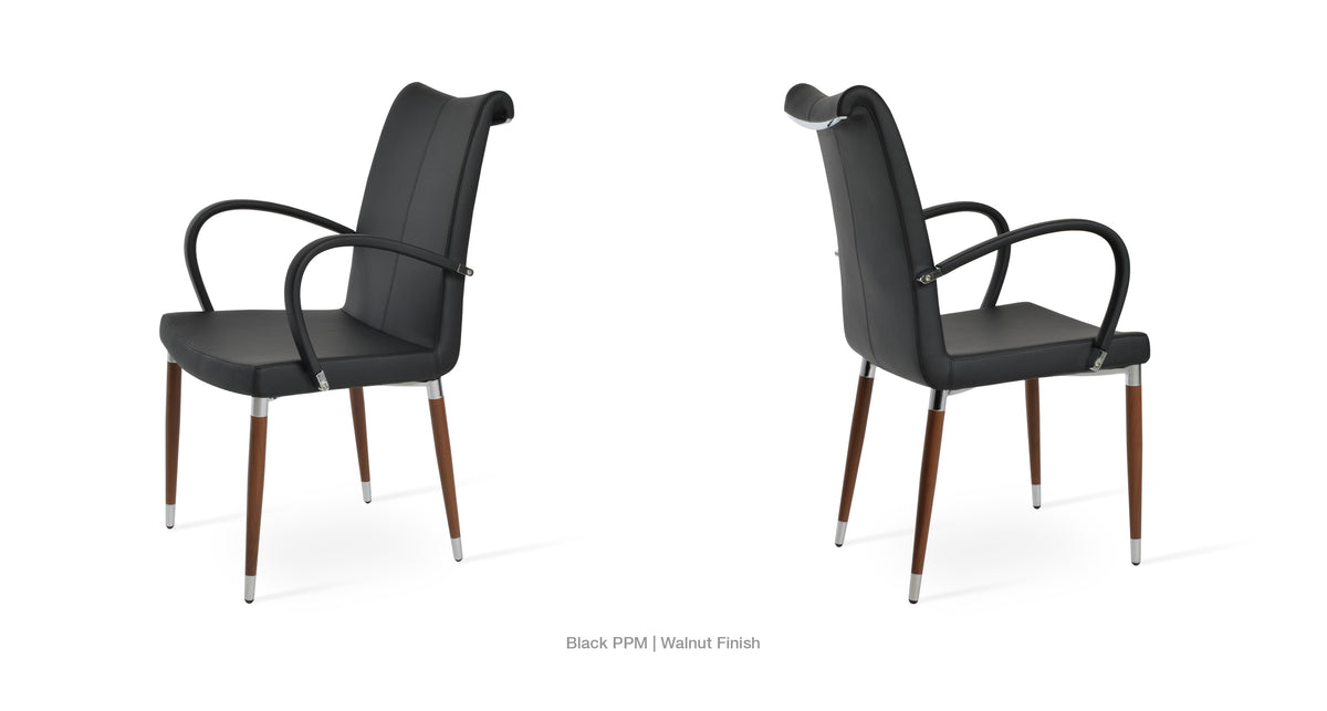 Tulip Arm Ana Chair - comfortable seating for dining and office spaces | Image 10 | InSTYLE Home & Rugs
