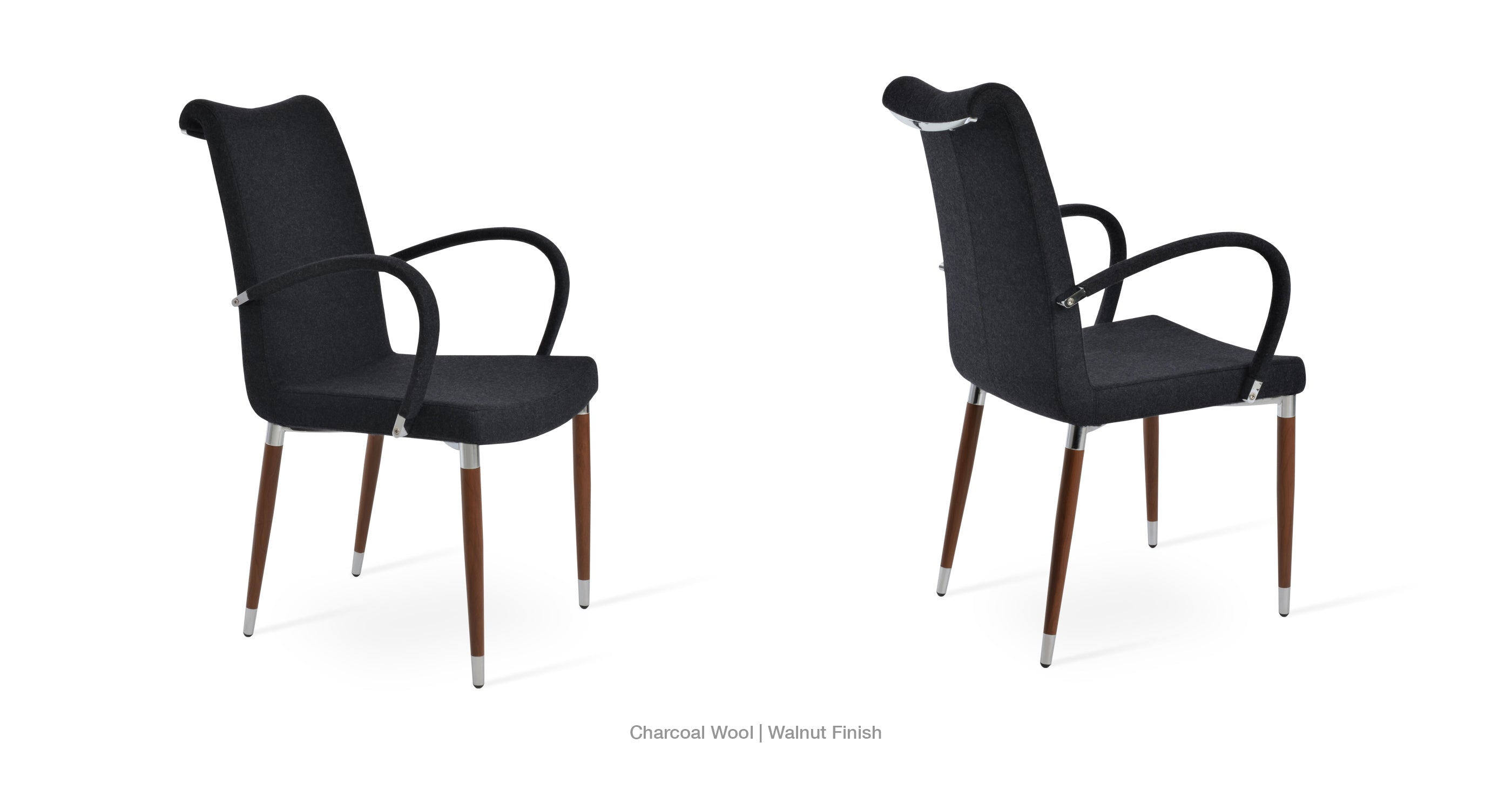 Tulip Arm Ana Chair - comfortable seating for dining and office spaces | Image 11 | InSTYLE Home & Rugs