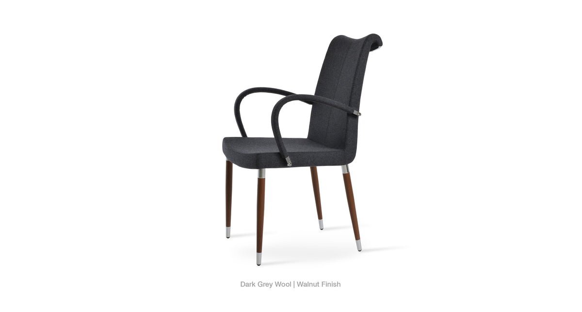 Tulip Arm Ana Chair - comfortable seating for dining and office spaces | Image 14 | InSTYLE Home & Rugs
