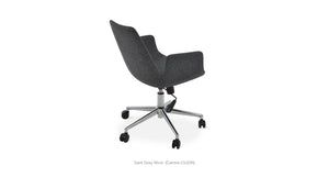 Eiffel Arm Office Chair - comfortable seating for dining and office spaces | Image 2 | InSTYLE Home & Rugs