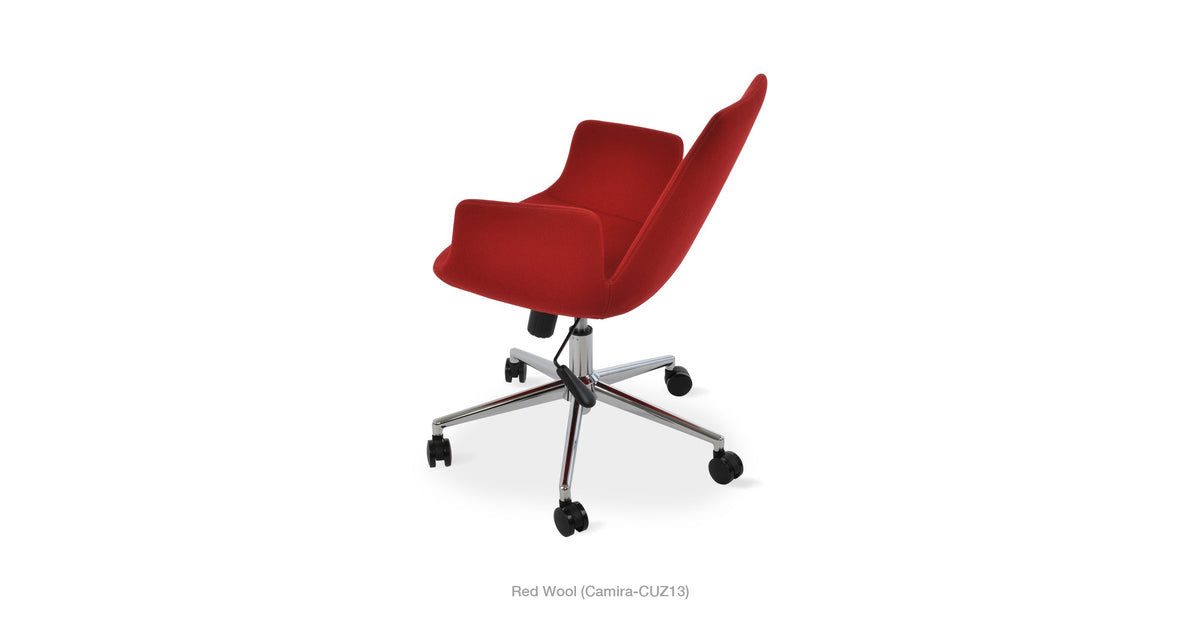 Eiffel Arm Office Chair - comfortable seating for dining and office spaces | Image 6 | InSTYLE Home & Rugs