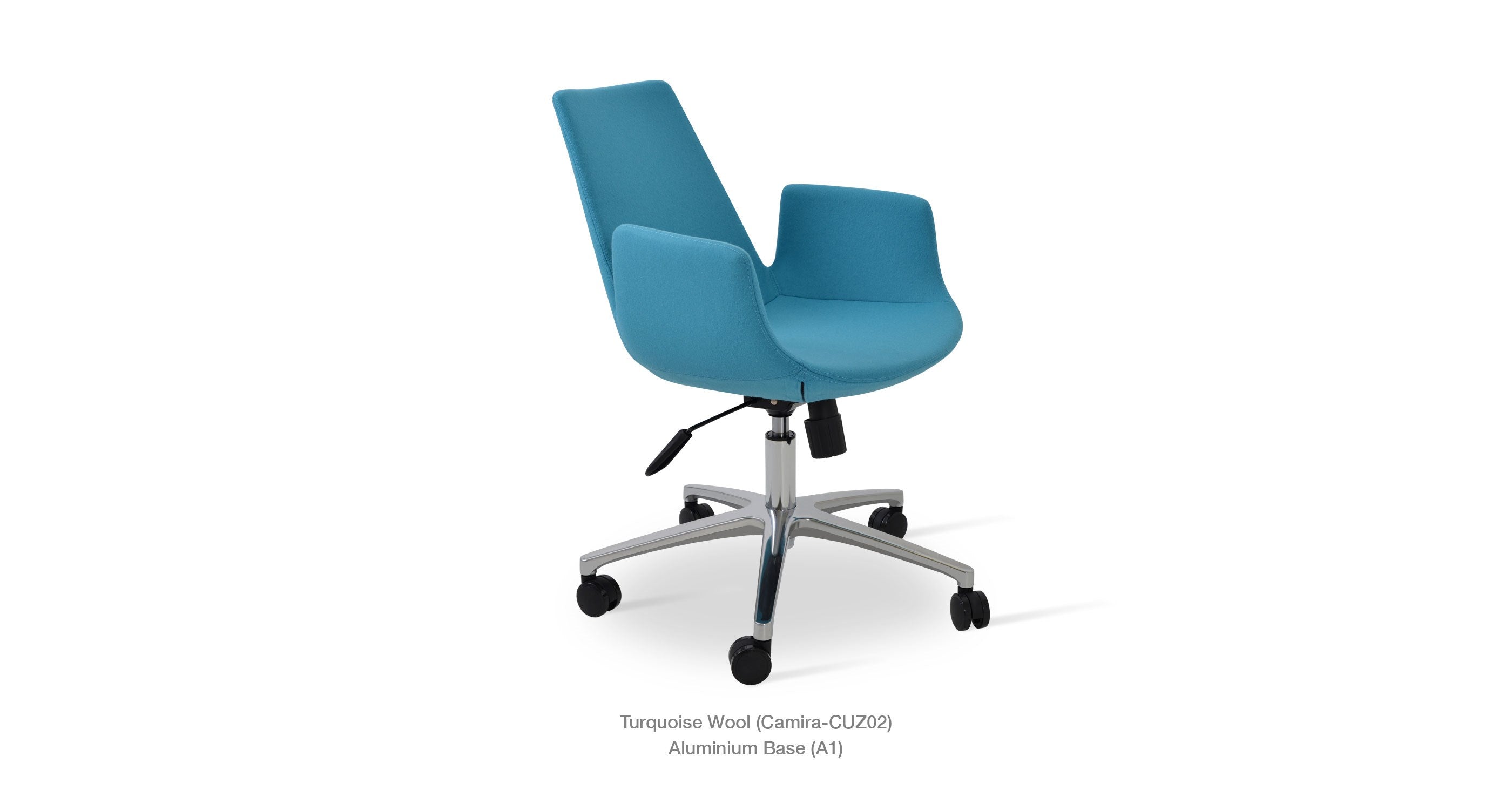 Eiffel Arm Office Chair - comfortable seating for dining and office spaces | Image 8 | InSTYLE Home & Rugs
