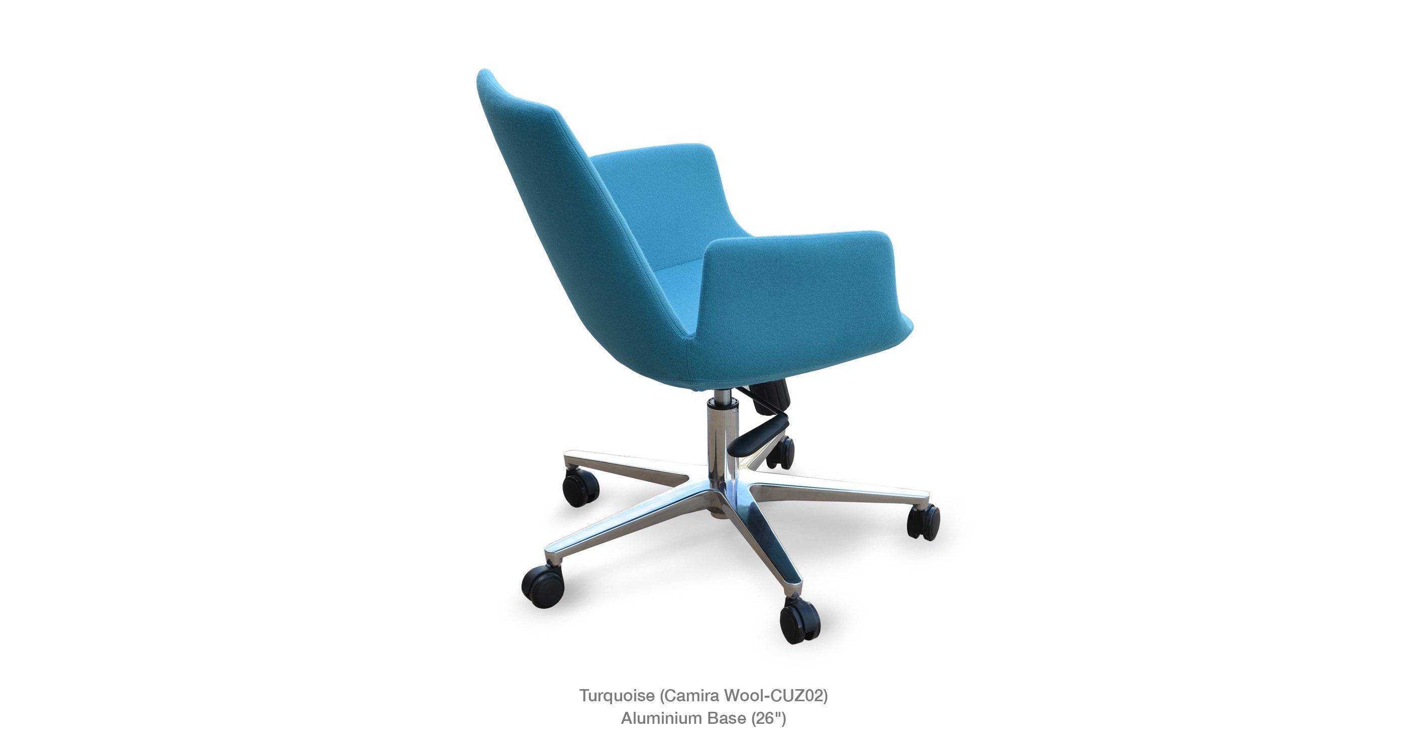 Eiffel Arm Office Chair - comfortable seating for dining and office spaces | Image 9 | InSTYLE Home & Rugs