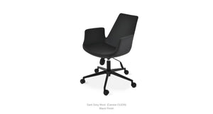 Eiffel Arm Office Chair - comfortable seating for dining and office spaces | Image 13 | InSTYLE Home & Rugs