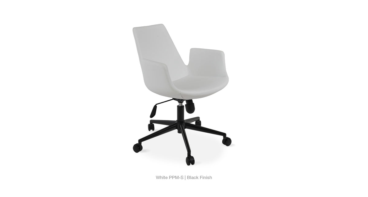 Eiffel Arm Office Chair - comfortable seating for dining and office spaces | Image 15 | InSTYLE Home & Rugs