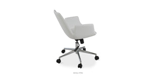 Eiffel Arm Office Chair - comfortable seating for dining and office spaces | Image 16 | InSTYLE Home & Rugs