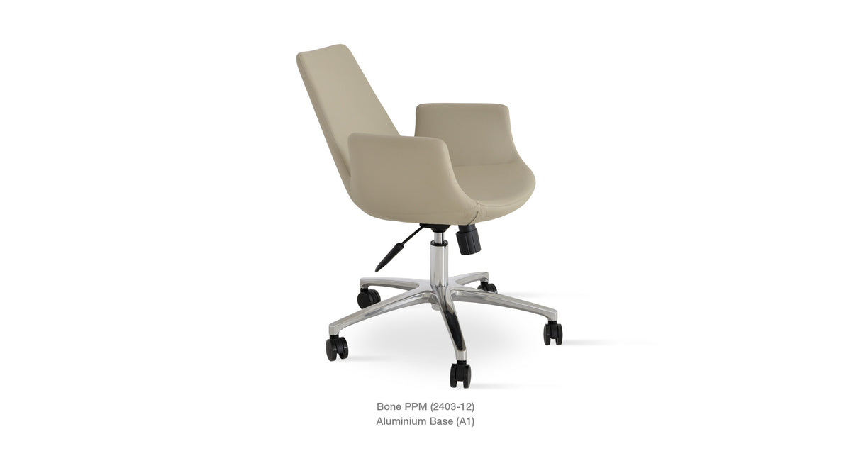 Eiffel Arm Office Chair - comfortable seating for dining and office spaces | Image 22 | InSTYLE Home & Rugs