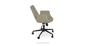 Eiffel Arm Office Chair - comfortable seating for dining and office spaces | Image 25 | InSTYLE Home & Rugs