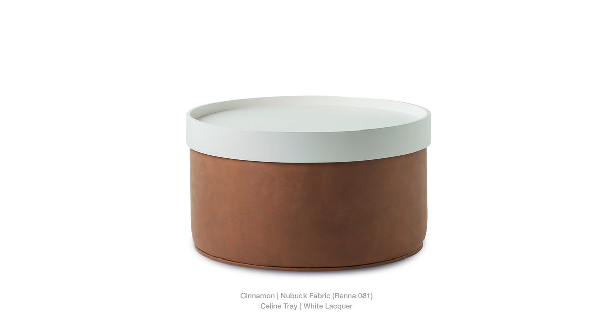 Celine Pouf A - stylish pouf for adding texture and comfort to your living room | Image 4 | InSTYLE Home & Rugs