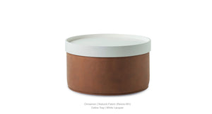 Celine Pouf A - stylish pouf for adding texture and comfort to your living room | Image 4 | InSTYLE Home & Rugs