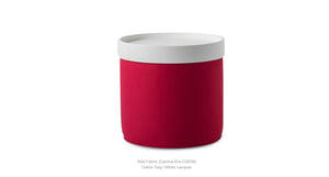Celine Pouf B - versatile pouf for extra seating or as a footrest | Image 3 | InSTYLE Home & Rugs