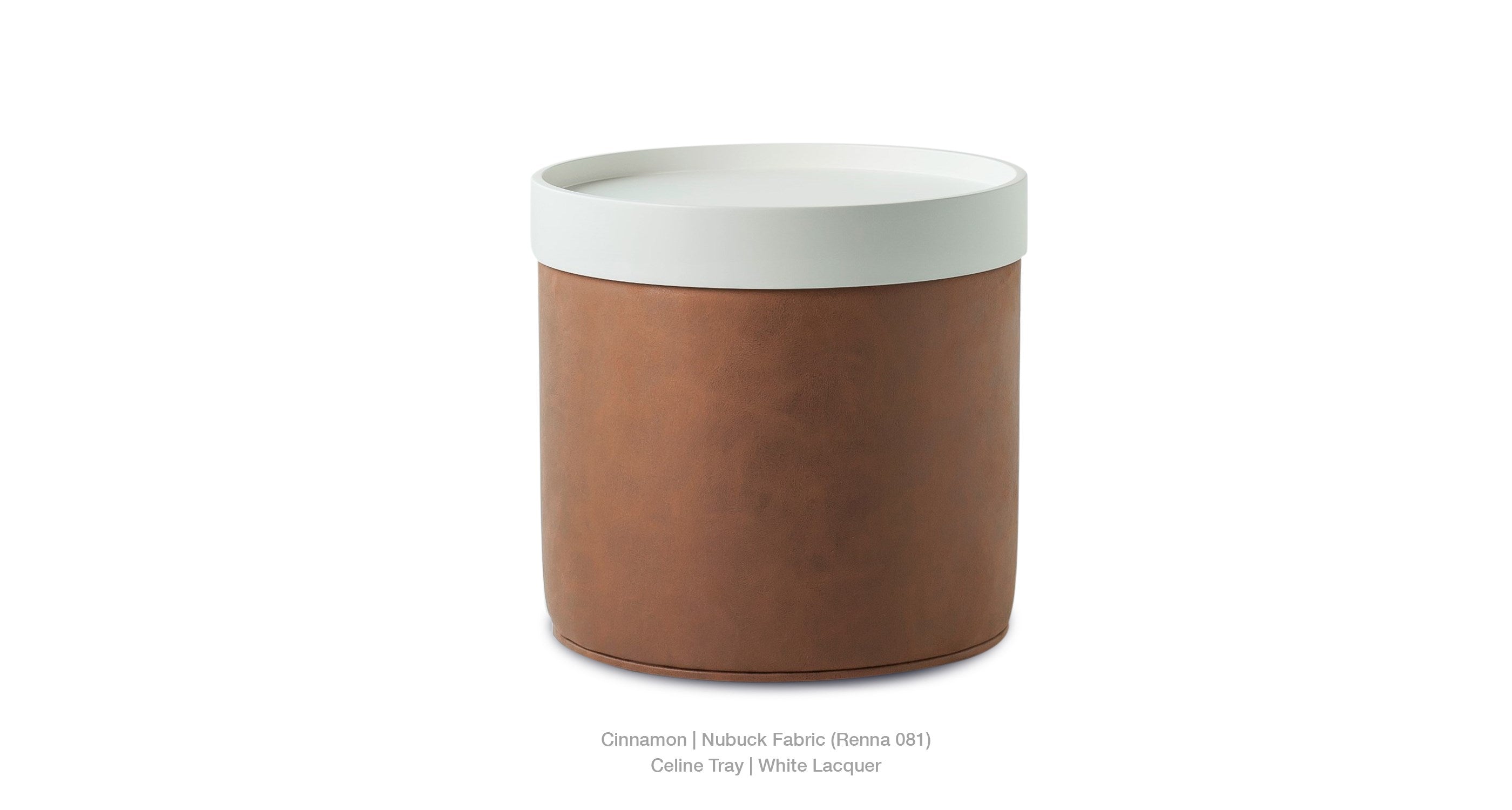 Celine Pouf B - versatile pouf for extra seating or as a footrest | Image 4 | InSTYLE Home & Rugs