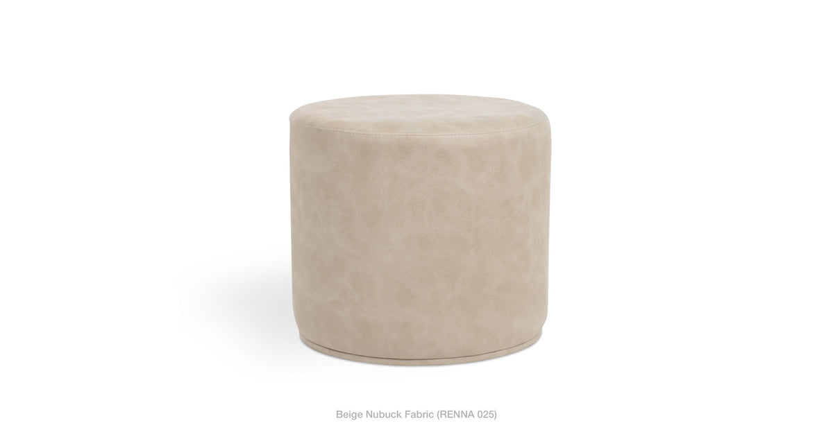 Celine Pouf B - versatile pouf for extra seating or as a footrest | Image 6 | InSTYLE Home & Rugs