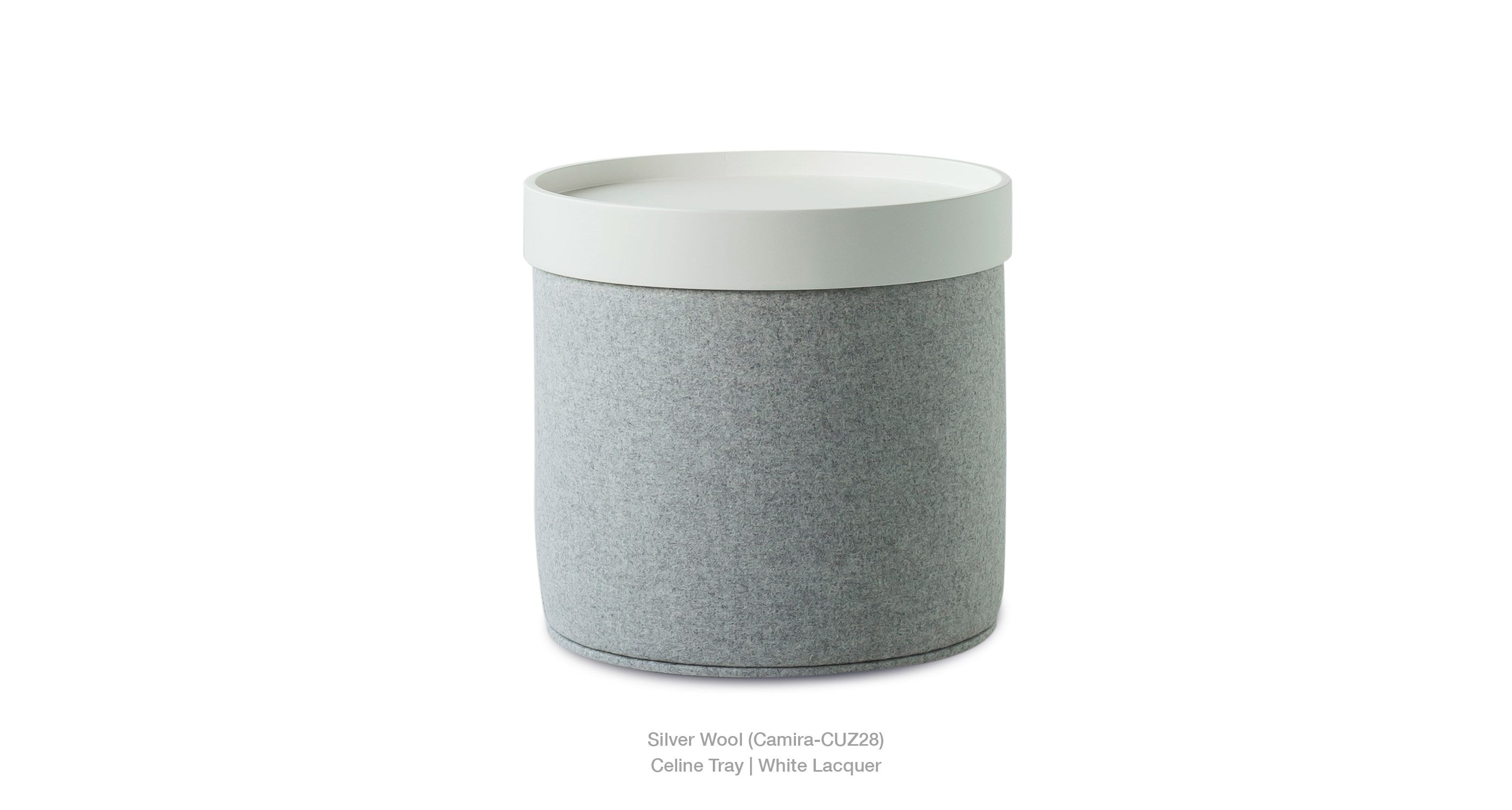 Celine Pouf B - versatile pouf for extra seating or as a footrest | Image 9 | InSTYLE Home & Rugs
