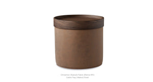 Celine Pouf B - versatile pouf for extra seating or as a footrest | Image 10 | InSTYLE Home & Rugs