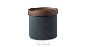 Celine Pouf B - versatile pouf for extra seating or as a footrest | Image 12 | InSTYLE Home & Rugs