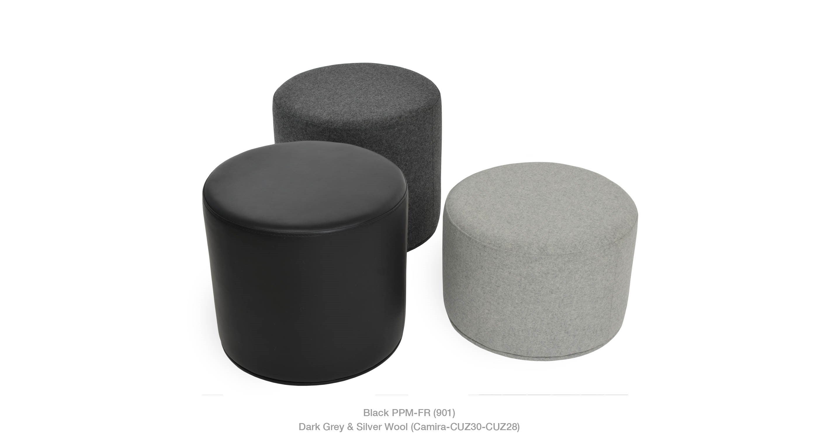Celine Pouf B - versatile pouf for extra seating or as a footrest | Image 32 | InSTYLE Home & Rugs