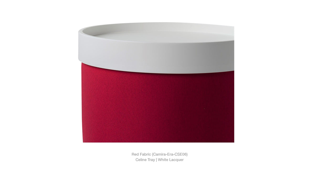Celine Pouf C - stylish pouf for adding texture and comfort to your living room | Image 6 | InSTYLE Home & Rugs