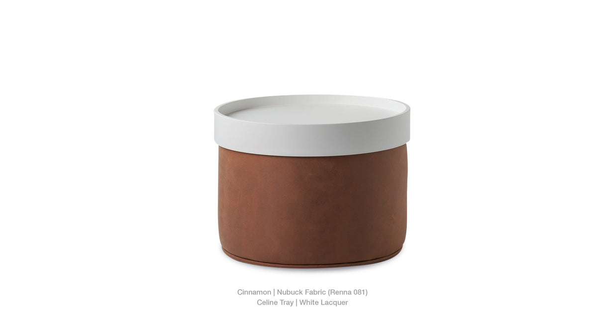 Celine Pouf C - stylish pouf for adding texture and comfort to your living room | Image 17 | InSTYLE Home & Rugs