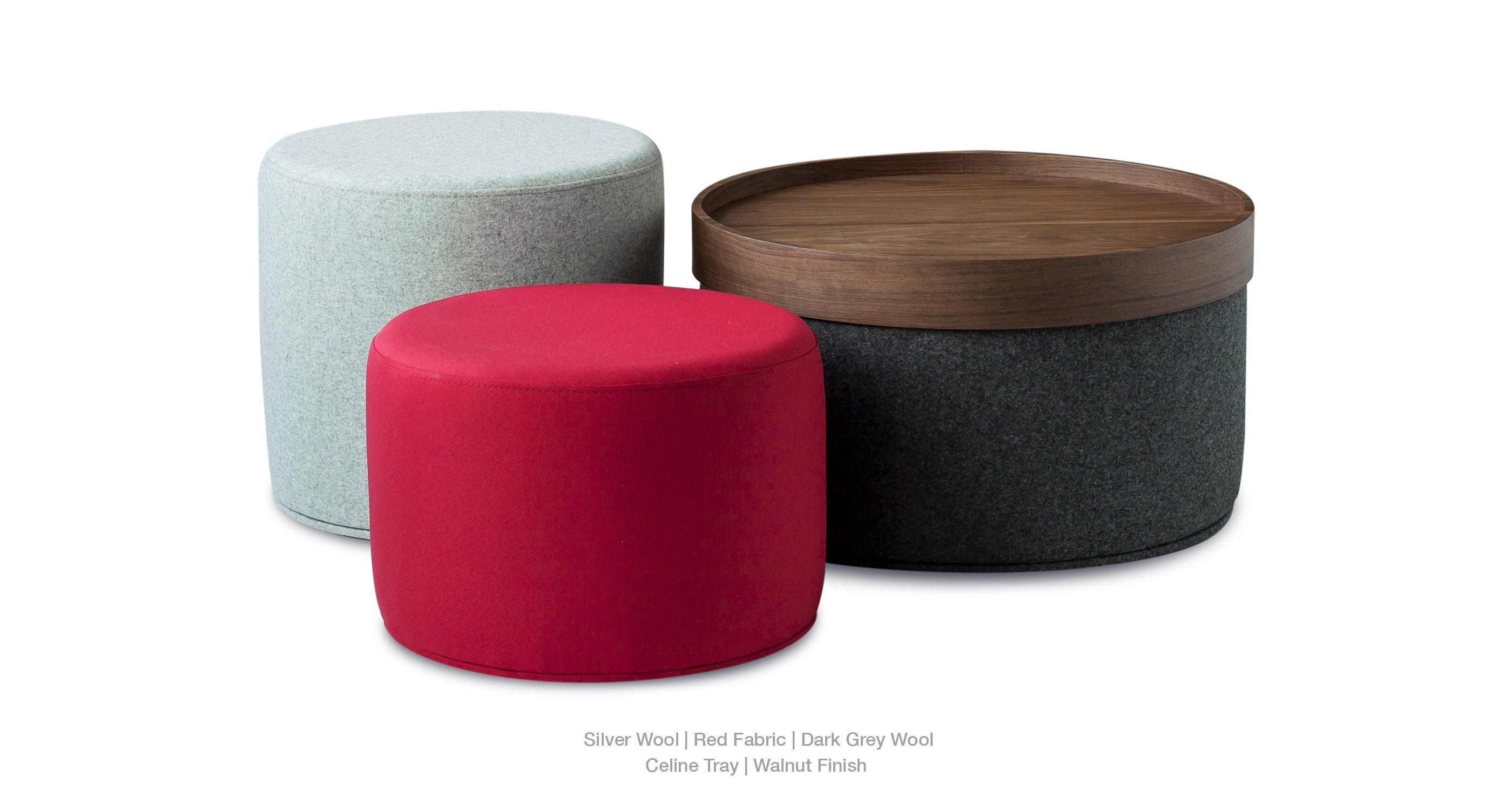 Celine Pouf C - stylish pouf for adding texture and comfort to your living room | Image 21 | InSTYLE Home & Rugs