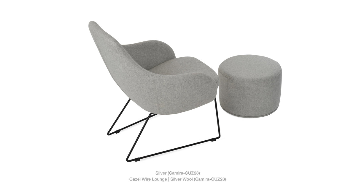 Celine Pouf C - stylish pouf for adding texture and comfort to your living room | Image 24 | InSTYLE Home & Rugs