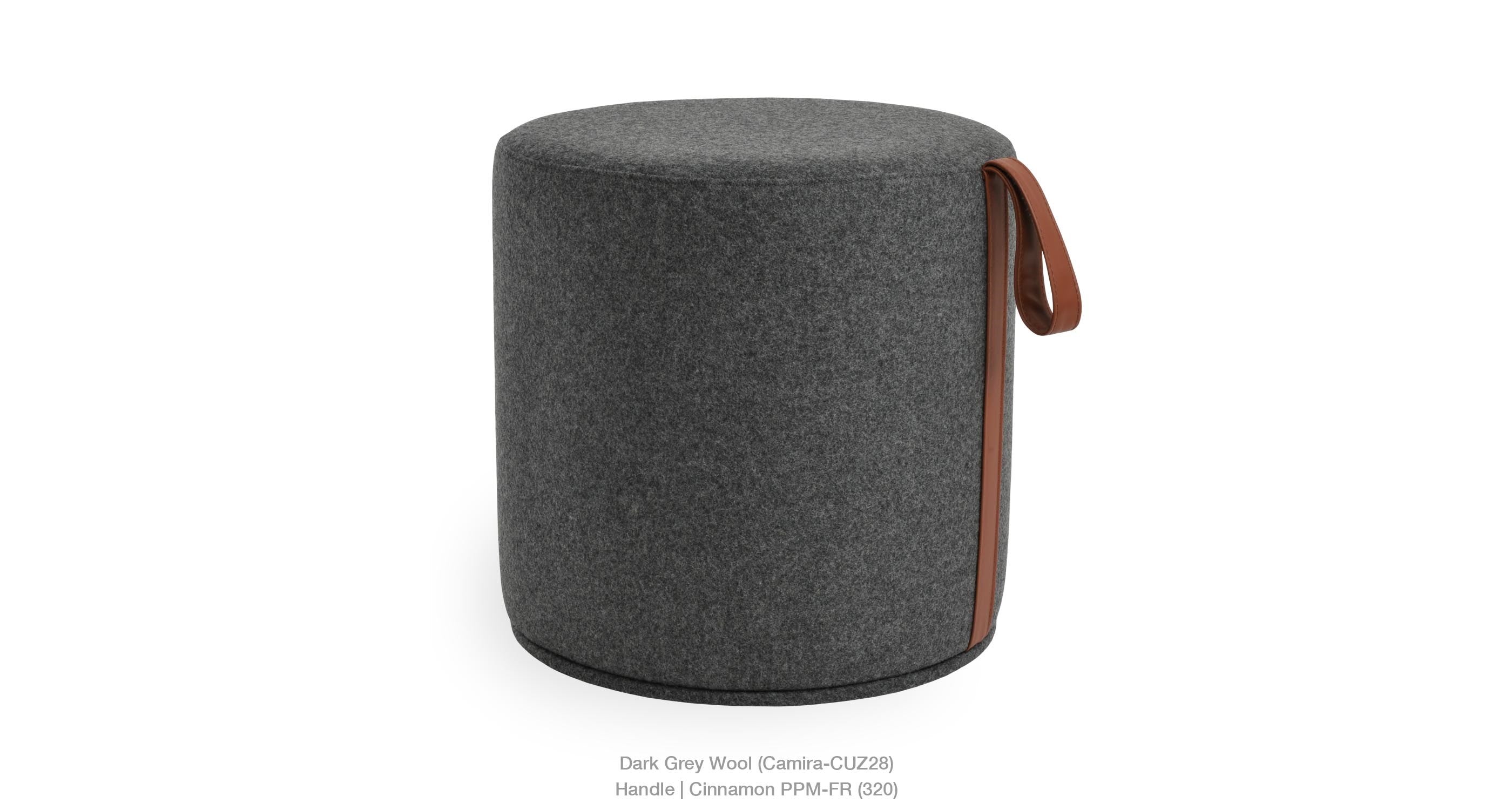 Celine Pouf With Handle - modern pouf in vibrant colors for a pop of style | Image 20 | InSTYLE Home & Rugs