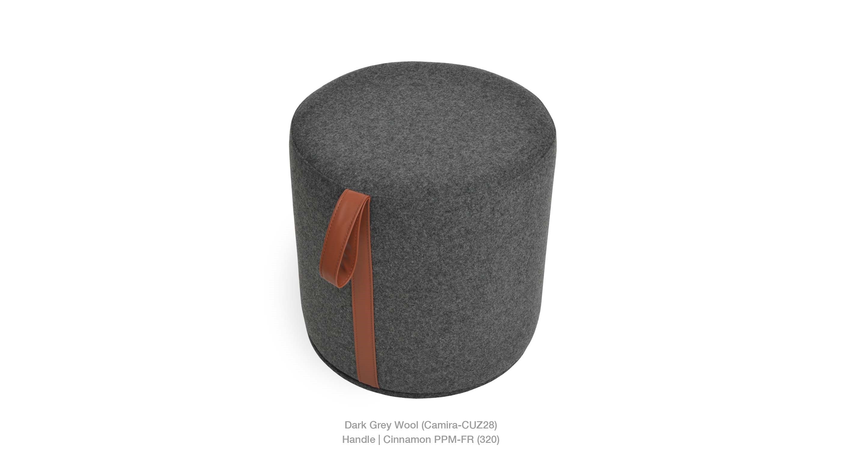 Celine Pouf With Handle - modern pouf in vibrant colors for a pop of style | Image 21 | InSTYLE Home & Rugs