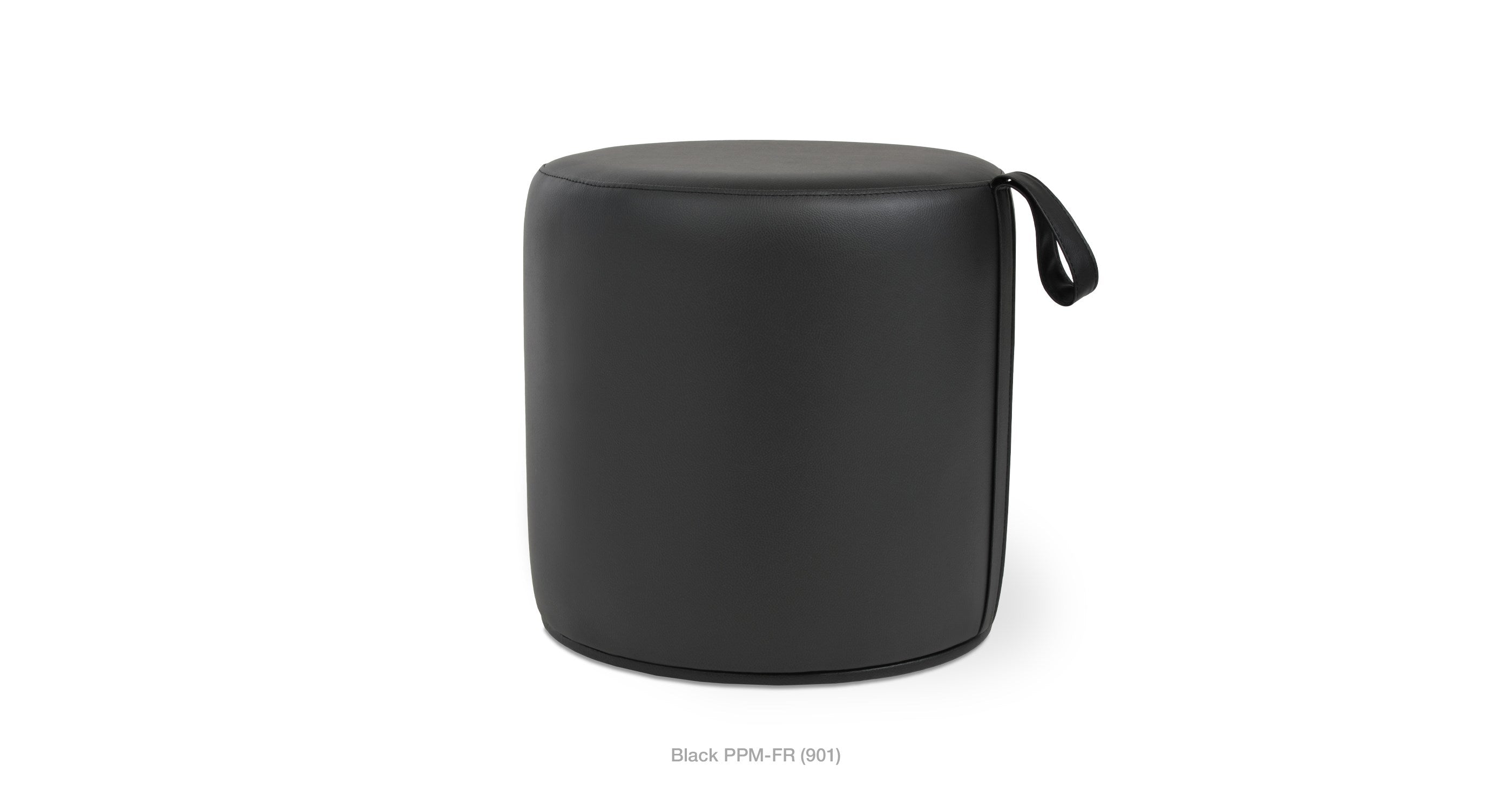 Celine Pouf With Handle - modern pouf in vibrant colors for a pop of style | Image 7 | InSTYLE Home & Rugs