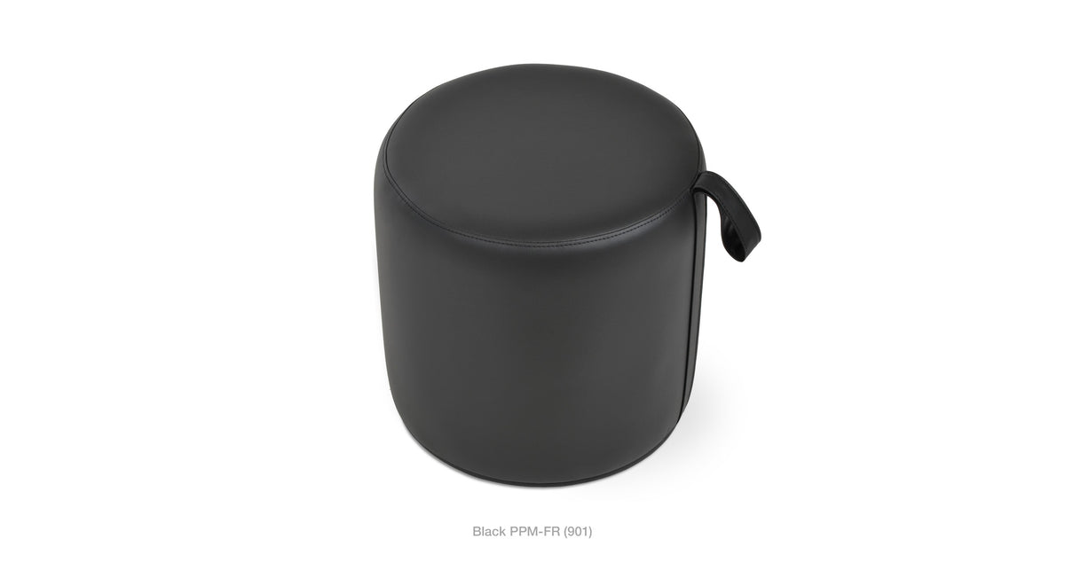 Celine Pouf With Handle - modern pouf in vibrant colors for a pop of style | Image 8 | InSTYLE Home & Rugs