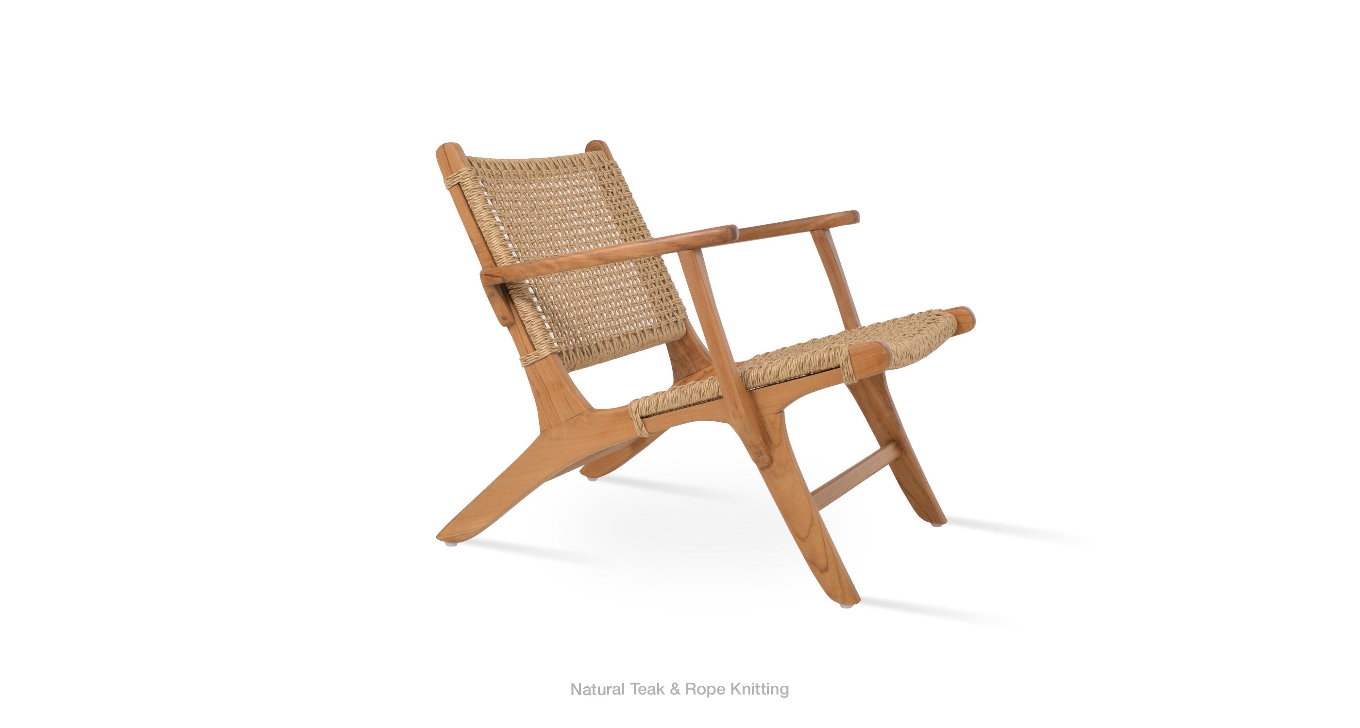 Calava Teak Armchair Lounge - modern accent armchair for stylish interiors | Image 11 | InSTYLE Home & Rugs