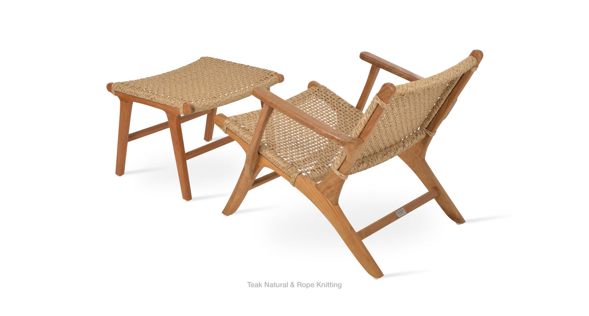 Calava Teak Armchair Lounge - modern accent armchair for stylish interiors | Image 5 | InSTYLE Home & Rugs