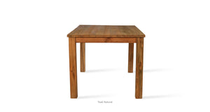 Nardo Teak Dining Table - comfortable dining experience | Image 3 | InSTYLE Home & Rugs