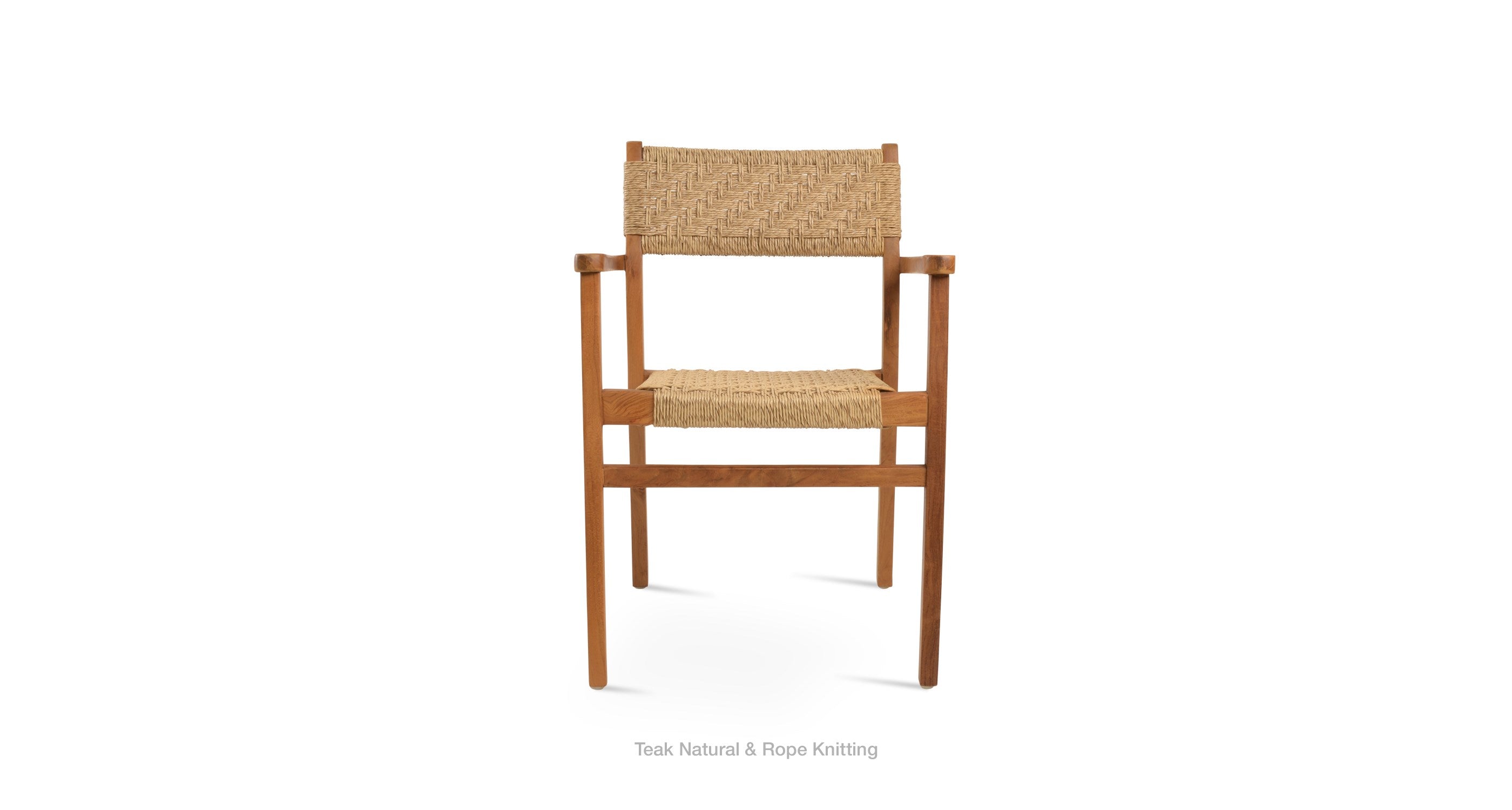 Palermo Teak Armchair - upholstered armchair with padded comfort | Image 7 | InSTYLE Home & Rugs