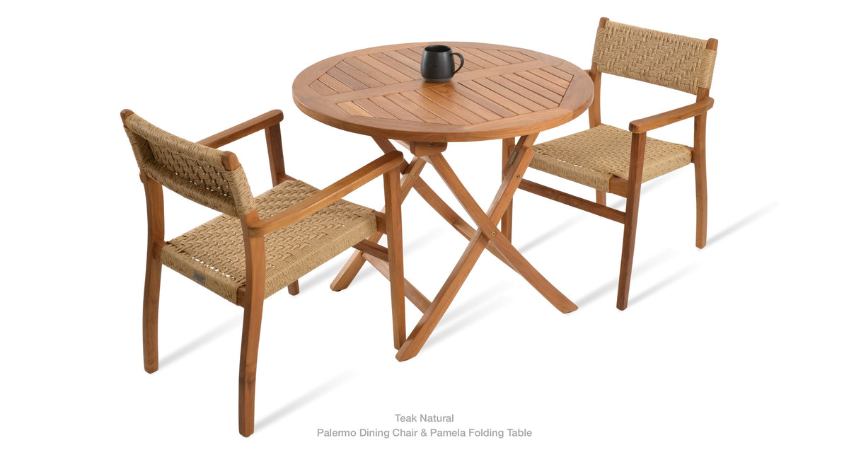 Palermo Teak Armchair - upholstered armchair with padded comfort | Image 15 | InSTYLE Home & Rugs
