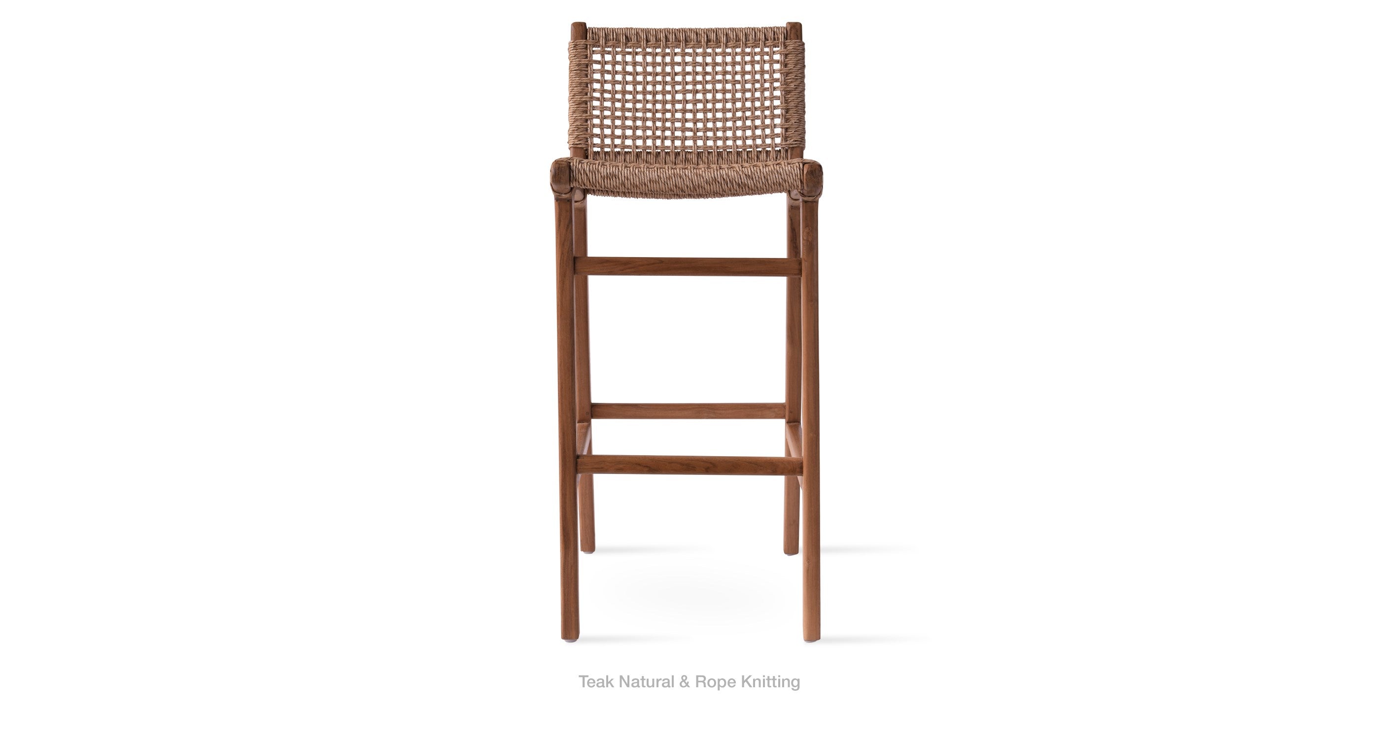 Paramus Teak Stools - compact and stylish design | Image 1 | InSTYLE Home & Rugs