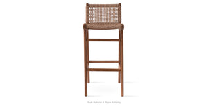 Paramus Teak Stools - compact and stylish design | Image 1 | InSTYLE Home & Rugs