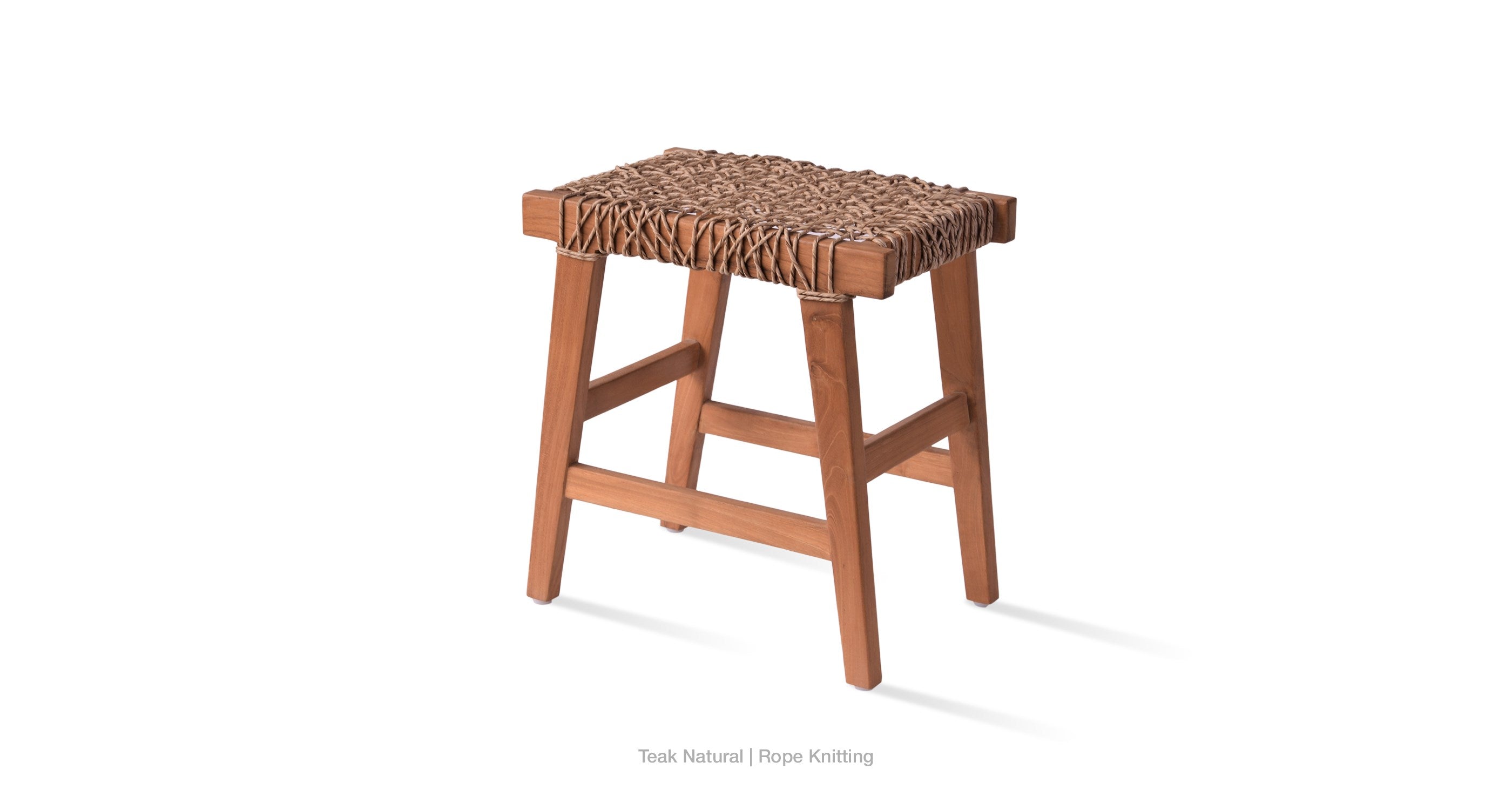 Picollo Teak Dining Stool - elegant seating for dining areas | Image 3 | InSTYLE Home & Rugs