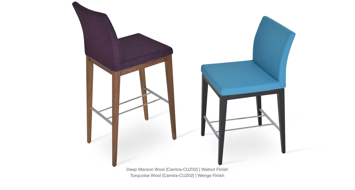 Aria Wood Stools - available in various heights | Image 51 | InSTYLE Home & Rugs